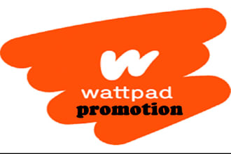 viral wattpad book promotion, comic book, novel and erotic book promotion