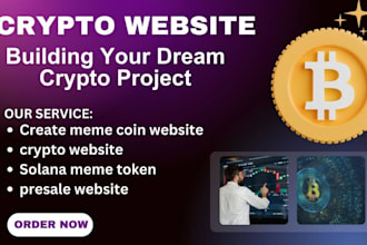 develop solana token, solana memecoin, solana bot, presale website