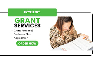 write winning grant proposals, research, and investor pitch decks