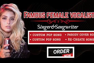 write and record soulful female afrobeat reggae and jamaican dancehall vocals