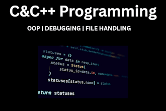 do c programming tasks oop and bug fixing
