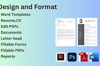 create professional ms word formatting, editing