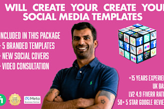 create your social media templates