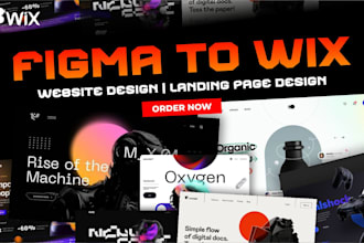 convert your figma design to wix websites, figma to framer, website UI redesign