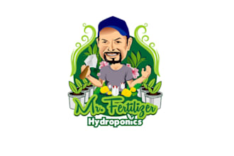 make sustainability hydroponic  logo design for you