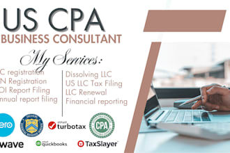 do US llc registration, dissolve llc, ein, boi report, renew llc, US llc tax