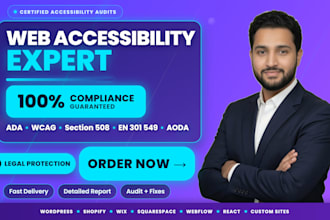 fix ada and wcag compliance issues on your website