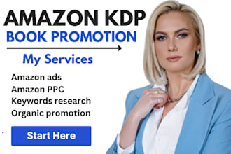 do book promotion, amazon PPC, and ebook marketing and amazon KDP ads