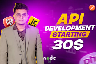 develop and integrate custom apis for your web app