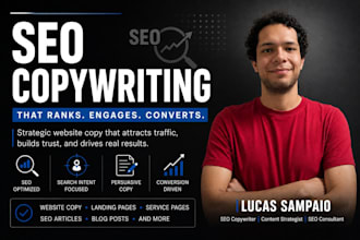 write SEO optimized website copy that converts