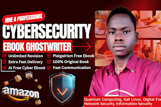 write cybersecurity ebook, iot security, cloud security ebook writer, forensics