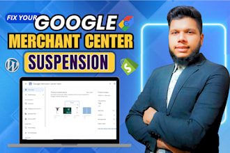 fix google merchant center suspension gmc misrepresentation and do shopping ads