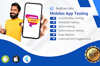 do quality android and ios apps testing with summary report