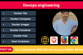 help docker, kubernetes, devops, aws deploy application