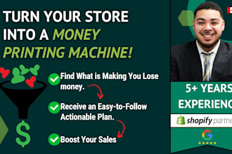 help you increase your shopify sales with conversion rate optimization audit