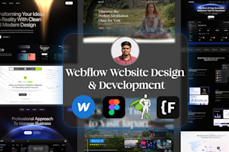 build interactive webflow website with gsap, figma to webflow, webflow cms