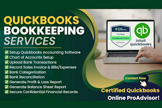 do quickbooks online bookkeeping and reconciliation service