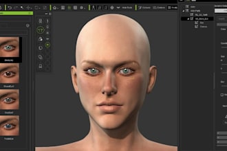 3d character reallusion, character creator 4 models, iclone8, cc4 iclone bonelab