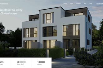 design an interactive interior design website portfolio interior design website