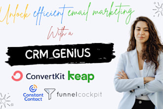 setup constant contact aweber convertkit keap flodesk funnel cockpit podio