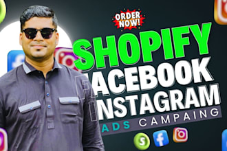 setup your facebook instagram ads campaign manager and shopify fb ads