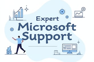 provide microsoft technical support for windows, office 365, and azure
