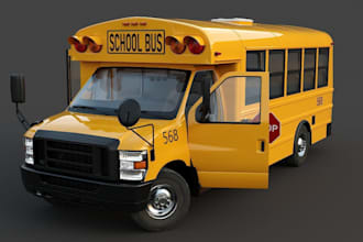 craft 3d cad model,custom body kit fix to 3d scan,3d spaceship,foodbus,schoolbus