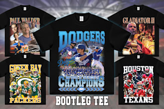 create a dope vintage style big face bootleg rap tee shirt design