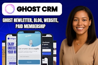 build ghost cms website ghost newsletter setup ghost migration ghost blog