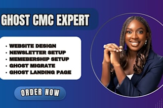 build ghost cms website ghost newsletter setup ghost migration ghost blog