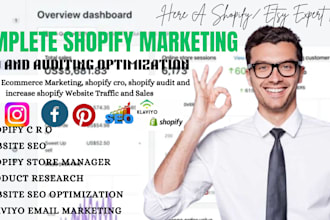 increase conversion rate optimization for shopify store, cro audit for website