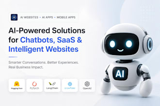 build ai chatbot, chatgpt app, and custom ai web application