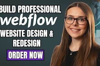 fix, redesign, webflow website development, webflow figma landing page, bug fix