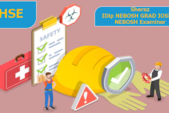 write hse plan, procedure, polices, and reports