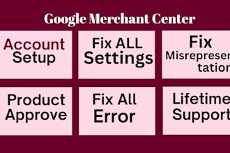 fix google merchant center suspension gmc misrepresentation and shopping ads