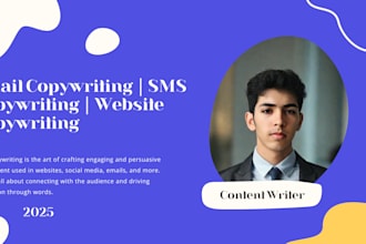 create compelling copy for emails, SMS, and websites