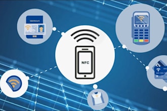 build nfc app solution, nfc business card, digital nfc card, rfid