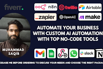 automate your business workflows using n8n, airtable, and twilio