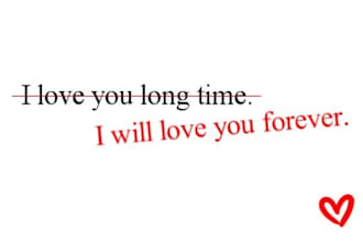 correct your English