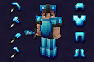 create a custom minecraft texture pack for you