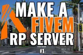 create fivem server with qbcore ,vmenu based,qb nopixel