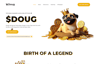 create meme coin website meme website pepe website crypto meme coin website