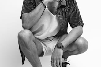 be your male model for all kinds of work