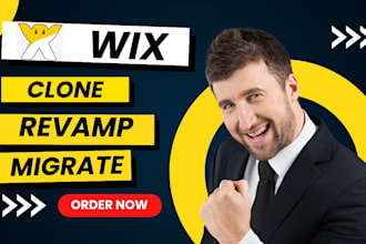revamp wix website clone wix website edit wix transfer wix migrate wix website