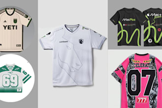 do awesome custom jersey design or sublimation design