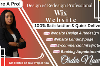 design wix booking website redesign wix website design, wix website, wix studio