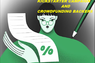 do 30 days crowdfunding kickstarter campaign to donors worldwide