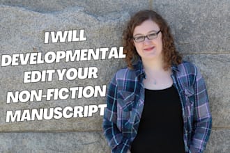 developmental edit your nonfiction manuscript
