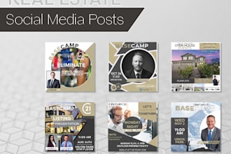 create social media graphics for realtors and brokerages