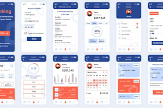 develop fintech app, neo bank app, wallet app, banking app